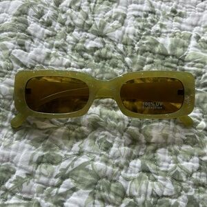 Green sunglasses